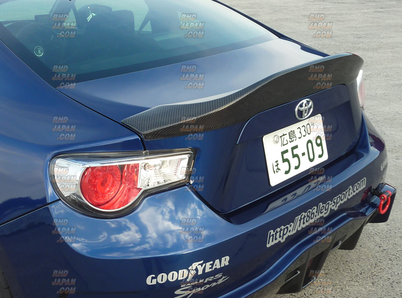 Leg Motorsport GT-A Series Club Sports Duck End Spoiler FRP - BRZ ZC6 86 ZN6